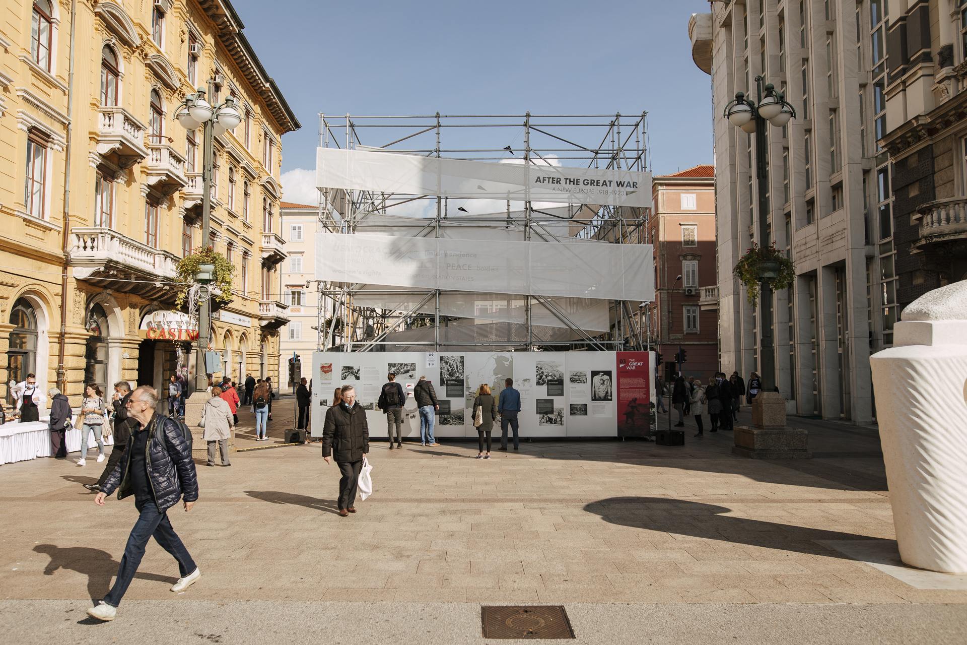 After the Great War exhibition has been opened in Rijeka