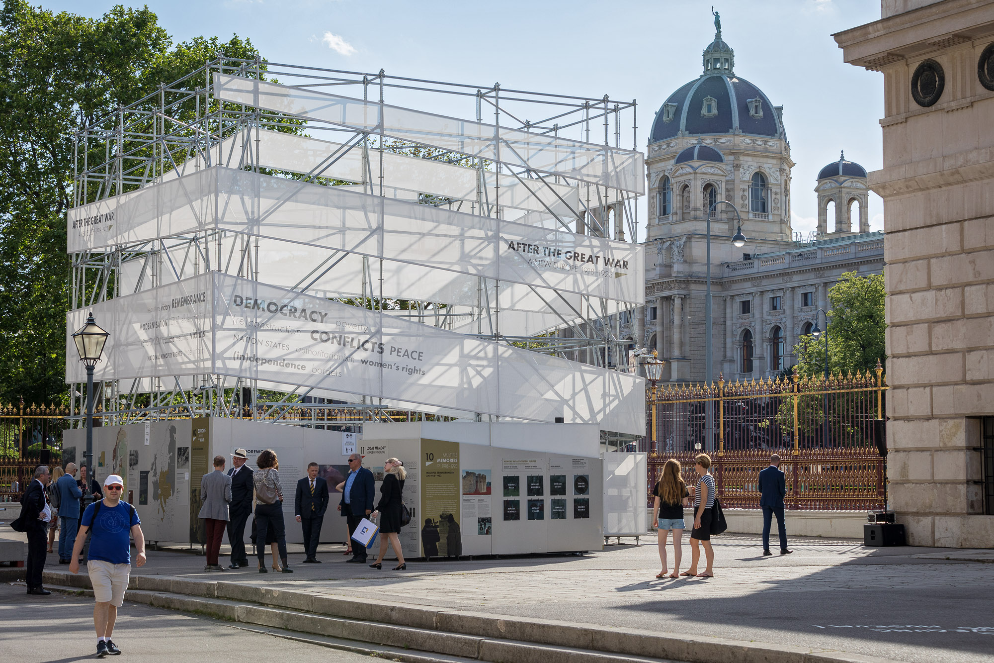 Official presentation of the After the Great War Exhibition in Vienna