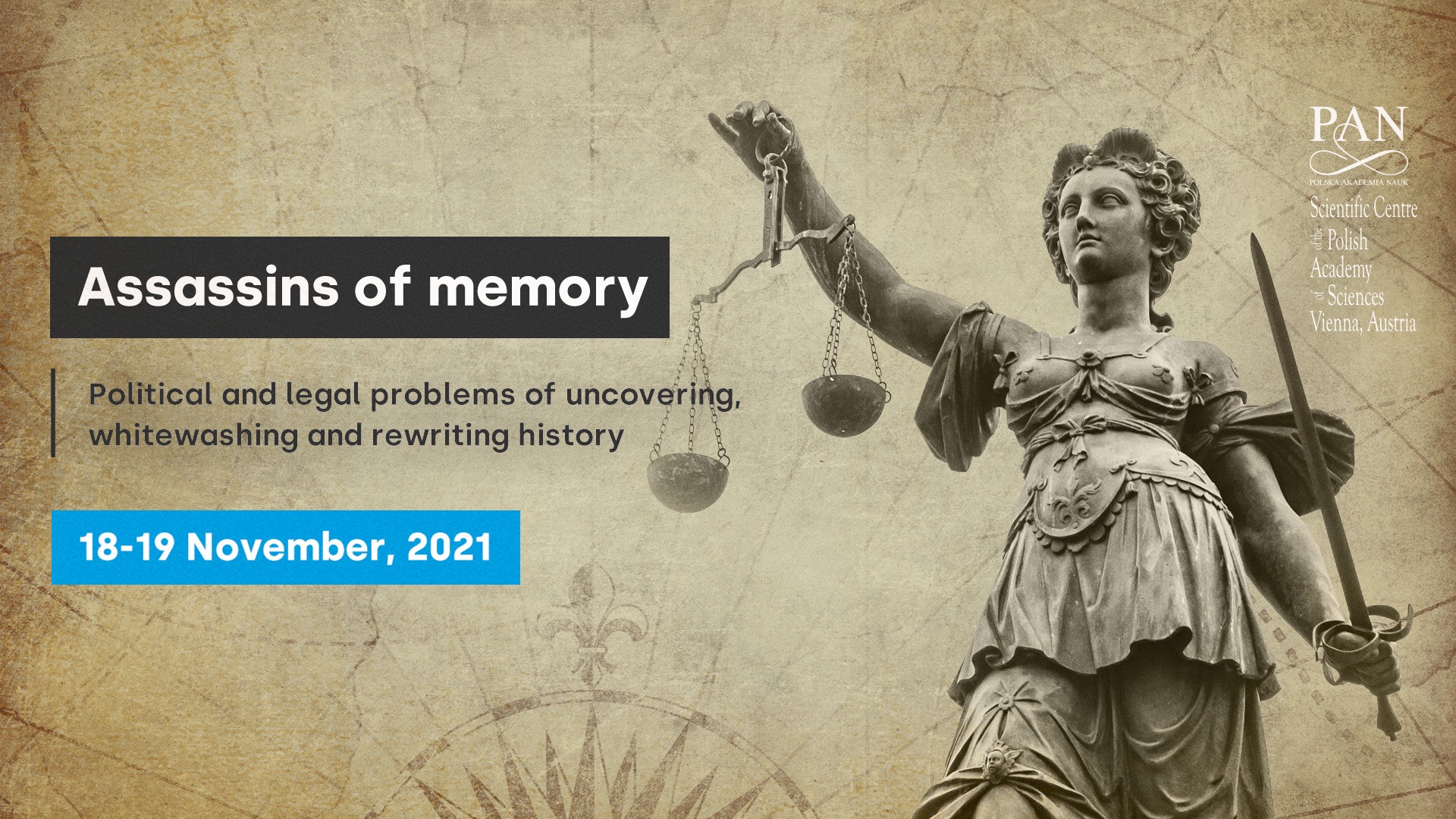 Assasins of Memory conference in Vienna starts next week