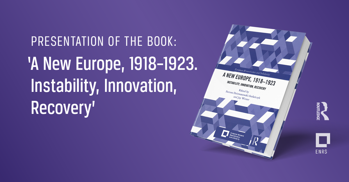 cover image of Book presentation: A New Europe, 1918-1923. Instability, Innovation, Recovery project