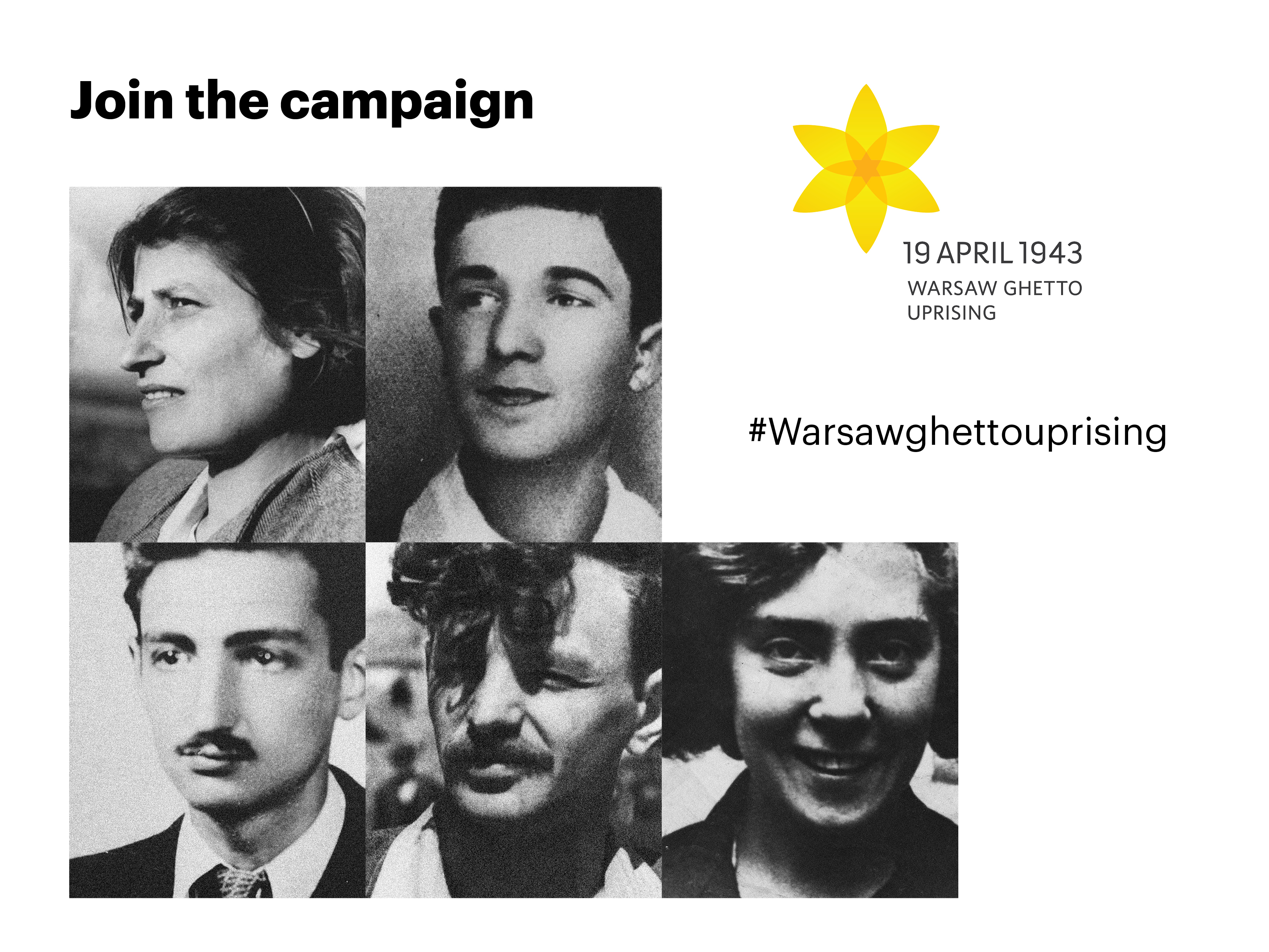 80th anniversary of the Warsaw Ghetto Uprising