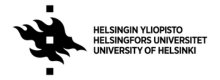 logo of University of Helsinki