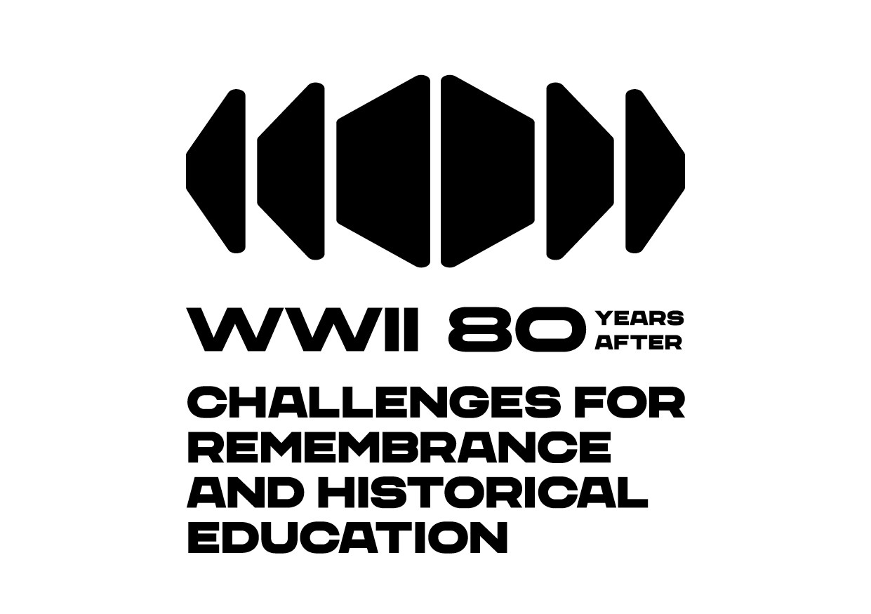 logo of the WWII 80 Years After. Challenges for remembrance  and historical education project